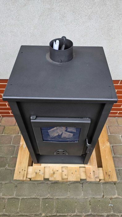 Piec kominek koza z płaszczem wodnym BLIST B2E HIT - NOWE