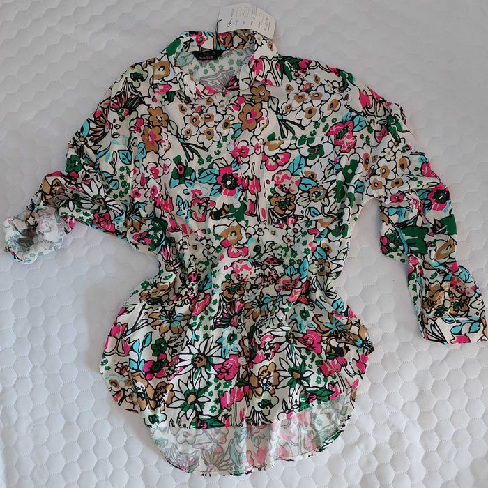 Koszula kwiaty s/m
