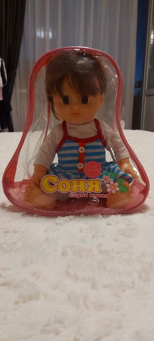 Лялька Соня 35 см. + рюкзак