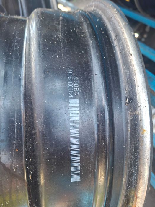 Диски металеві 4/100 R16 6,5J ET37 Opel.