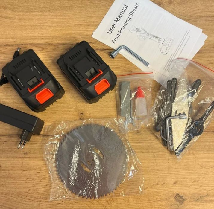 Садові інструменти 3в1 пилка та секатор 48V тример для трави