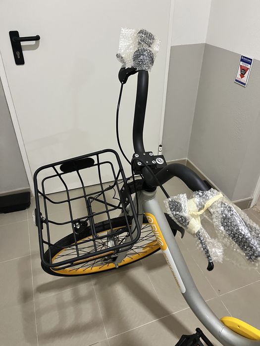 Bicicleta com cesto