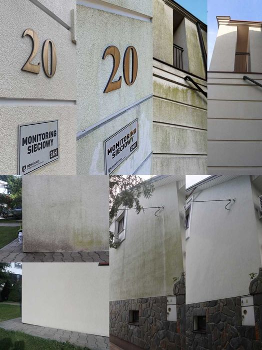 Mycie Elewacji, Kostki i Dachów GORĄCĄ WODĄ