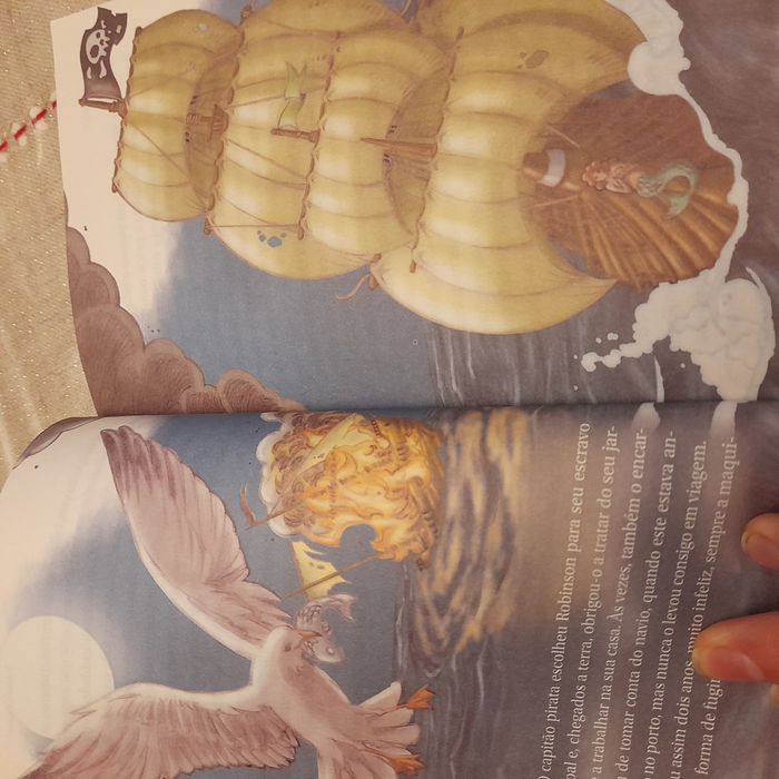 Livro "Robinson Crusoé"
