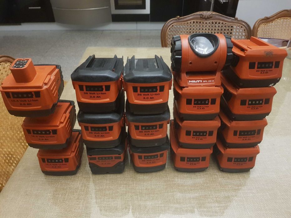16 x Bateria Akumulator Hilti B14,4 B22 B36
