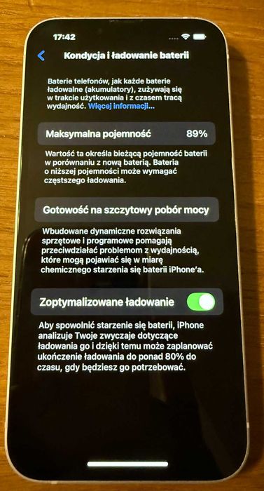 Apple iPhone 14 128GB e-sim USA fioletowy wizualnie stan jak nowy
