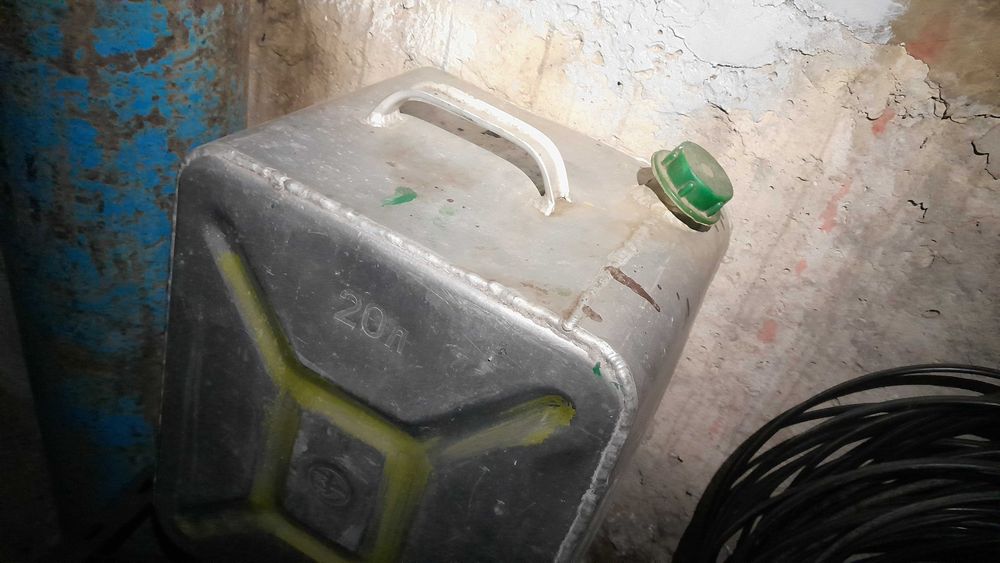 Канистра алюминиевая 40 литров под бензин соляру Ссср