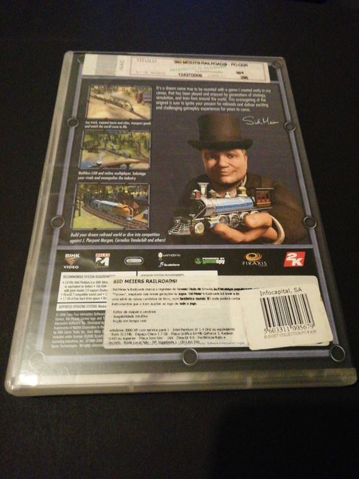 Jogo Sid Meier's Railroads PC