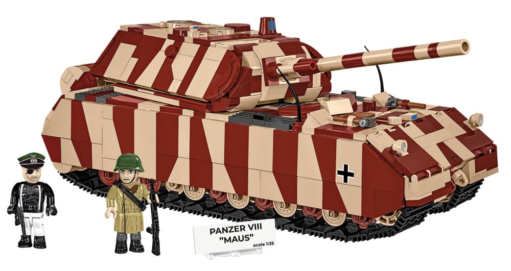 Czołg Panzer VIII Maus klocki COBI 3138