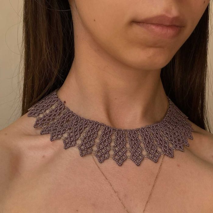 Ніжна фіолеттова силянка