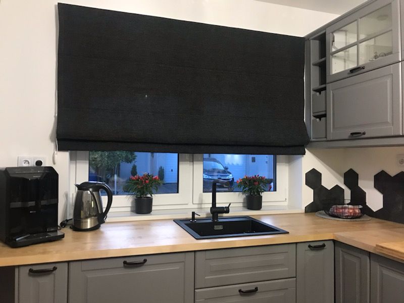 Rolety wewnętrzne rolety dzień noc duo rolety w kasecie z prowadnicam