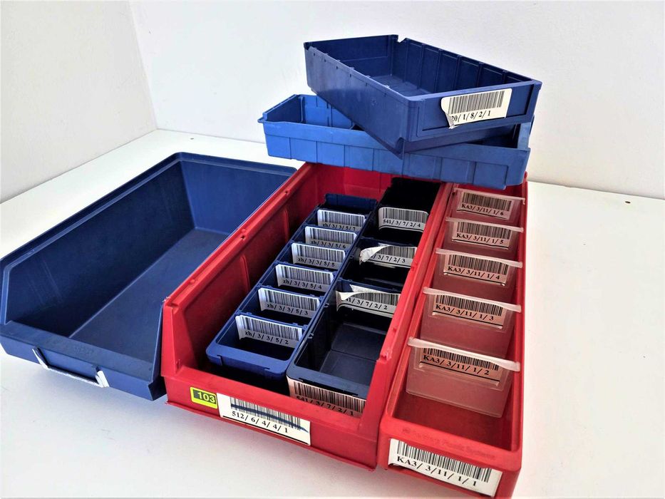 Pojemnik Plastikowy Kuweta 50x8x9cm Skrzynka Kosz Magazyn Warsztat