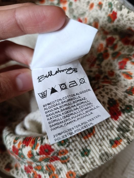 Camisola cardada billabong