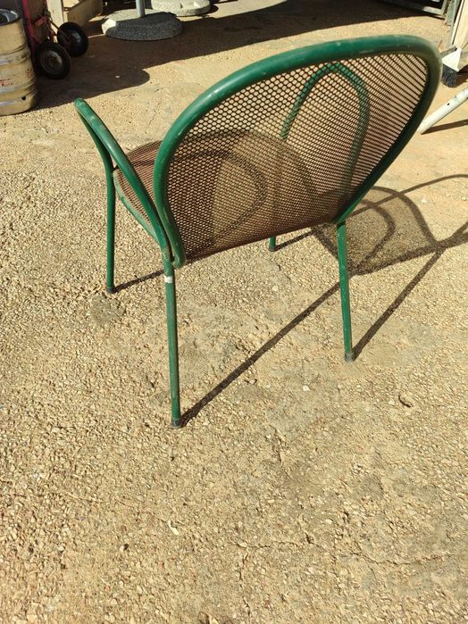 Cadeiras de ferro de exterior