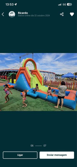 Aluguer insuflaveis - 2 disponiveis