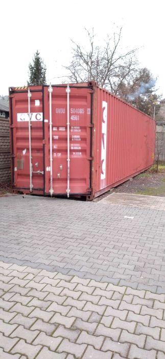 WYNAJEM Kontener morski 40 HC 12 metrów szczelny i suchy MAGAZYN