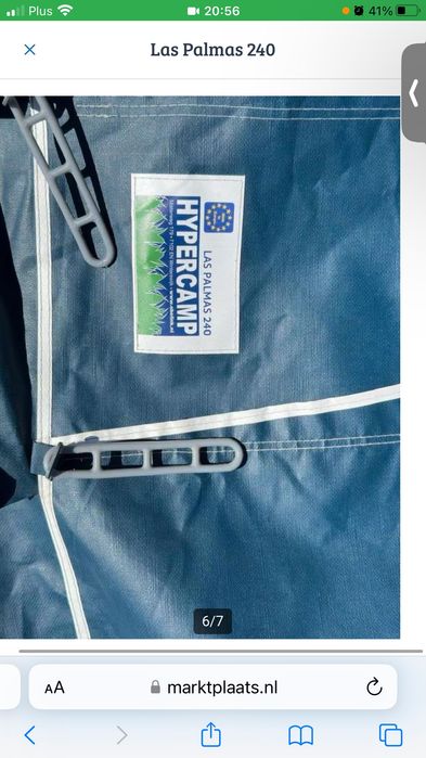 Przedsionek do przyczepy kempingowej r. 14, 981/1005