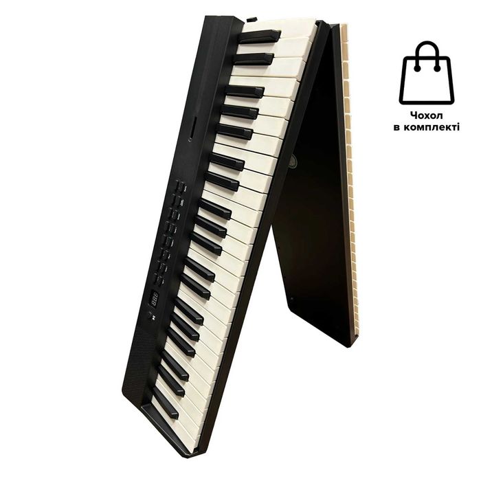 Складане цифрове піаніно (з чохлом) Musicality TP88-BK _TravelPiano Mk2 (Безкоштовна доставка).
