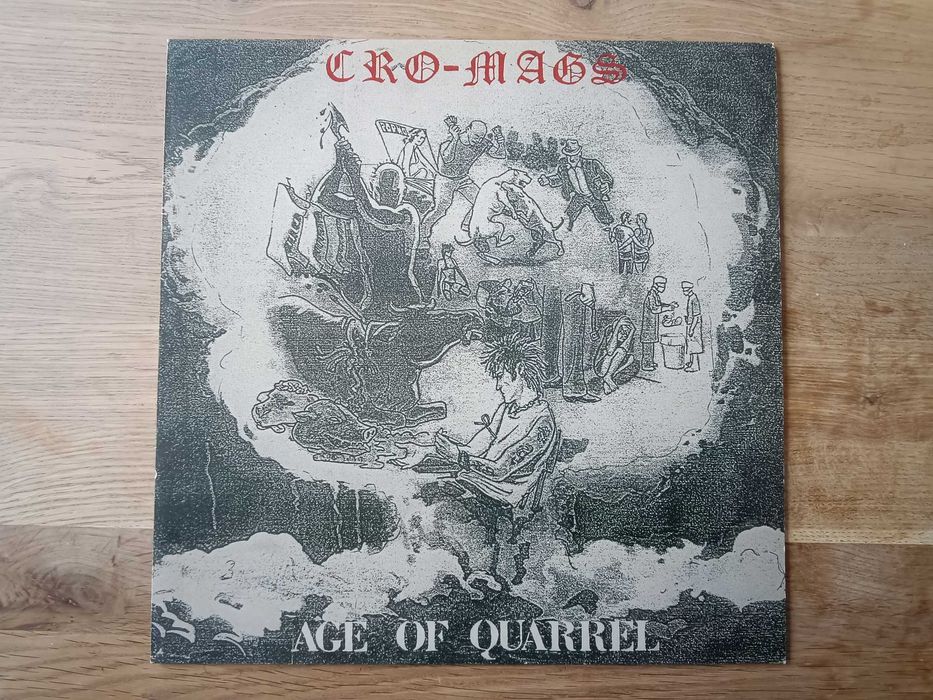 Cro-mags Age of quarrell LP vinyl hard core NY pod school