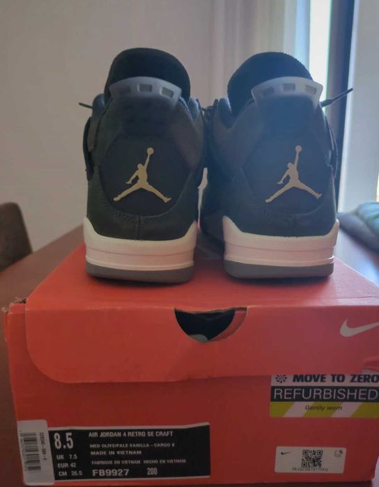 Jordan 4 Retro SE Craft Medium Olive