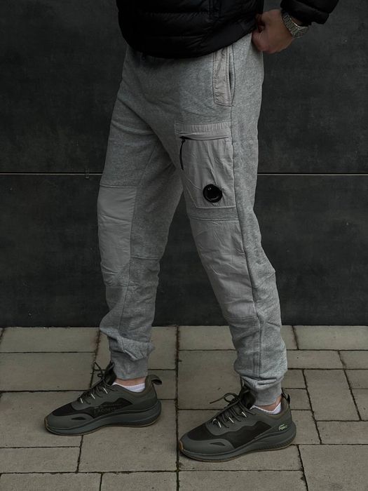 Штани Emporio Armani EA7 фліс та C.P. Company фліс