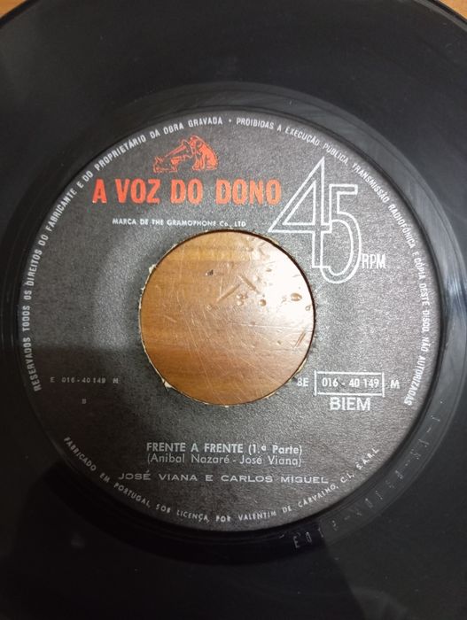 Discos de vinil usados
