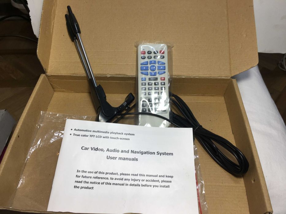 Радио, видео, навигационной системы антенну и пульт управления.