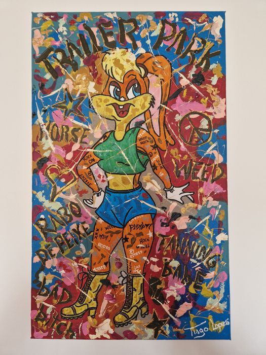 Quadro Pop-Art Trailer Lola 2025-09