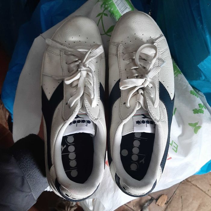 Buty diadora biale męskie