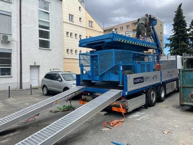 Polskie Najazdy Aluminiowe 4,5m/6 ton nośnośc abcnajazdy.pl