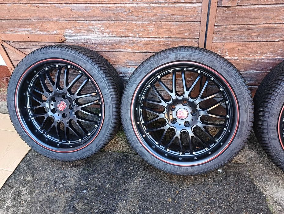 Alufelgi Dotz Mugello Audi A6 5x112 ET35 czarne Rant 19" 255/35/19 7mm