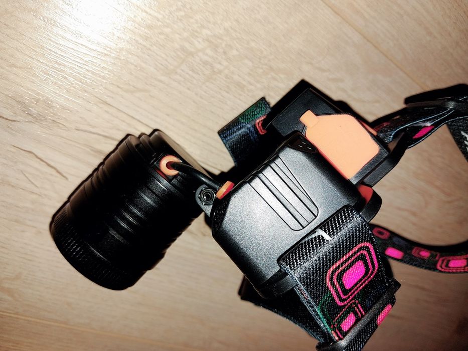 Ліхтарик налобний з дитектором руху. USB pawerbank. Зарядка tape-c