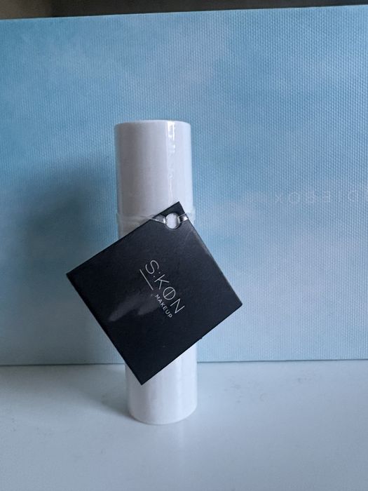 Wegański róż w kremie S:KON Makeup Peach + Pędzel - Nowy z metką