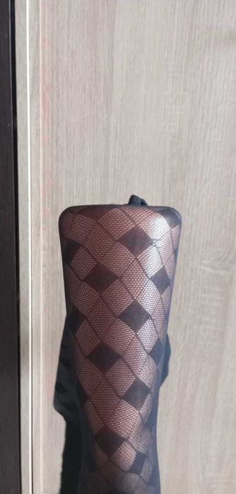 Rajstopy nr 20 wzór kratka.