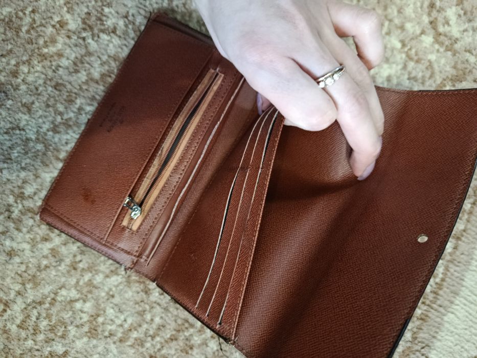 Оригинальный кошелек портмане Louis Vuitton monogram
