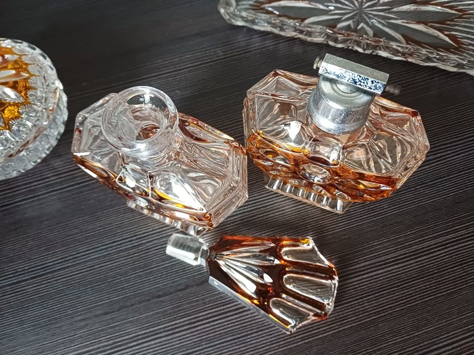 Тарілка Набір Кришталь 24%Pb Germany Вінтаж