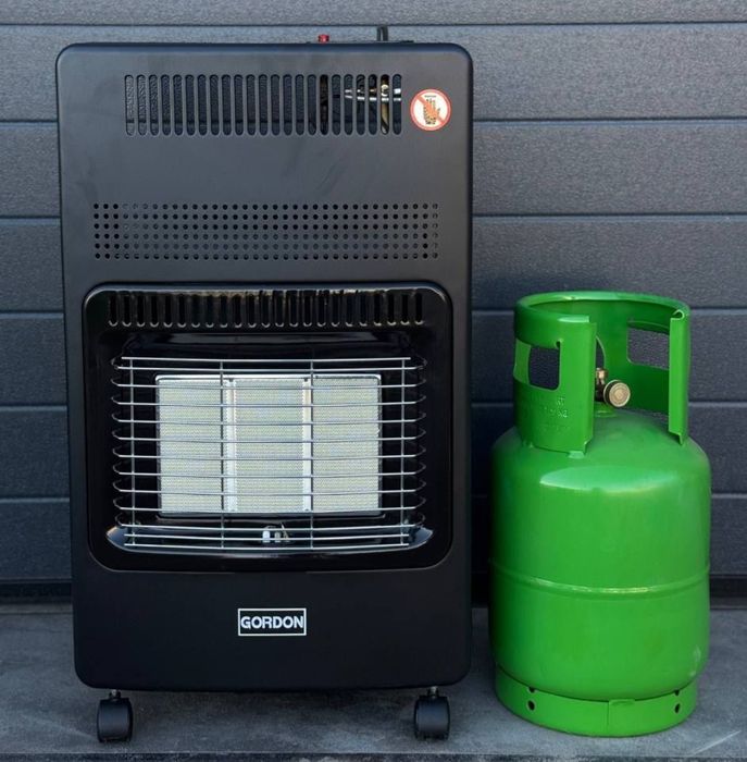 Газовый обогреватель  мощный переносной 4200W с редуктором и шлангом