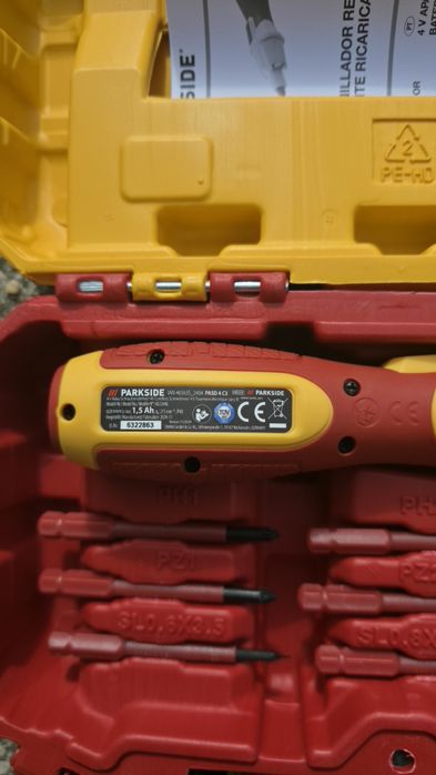 Aparafusadora sem fio PARKSIDE® 4V »PASD 4 C3«