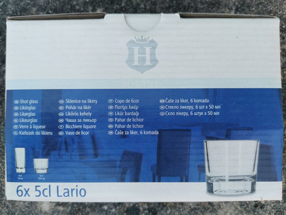 864 Copos Shot Lario 5cl (864) novos