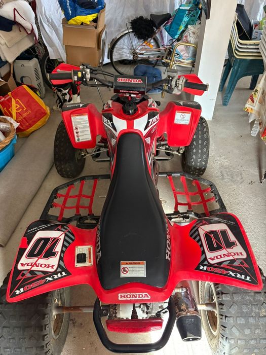 Honda TRX 450 matriculada