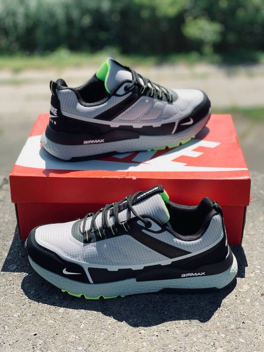 Кросовки Nike водонепроницаемые Осенние кросивки найк Nike air max мужские красовки на каждый день Кожаные мембранные кросовки найк