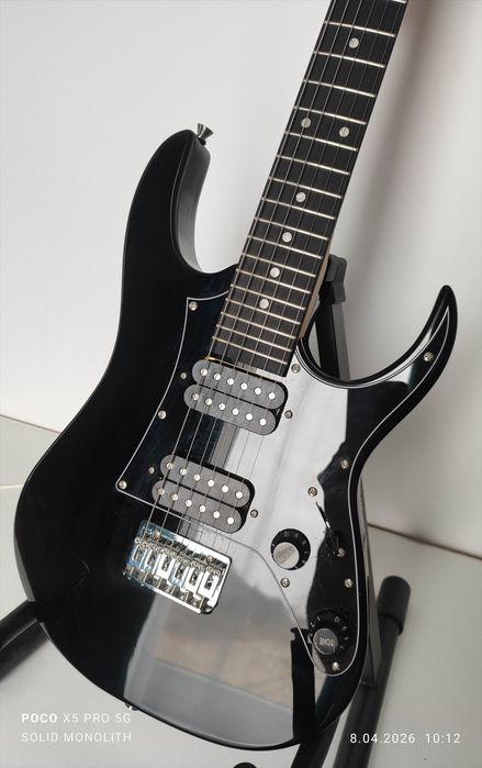 Harley Benton Superstrat bk Junior 3/4
