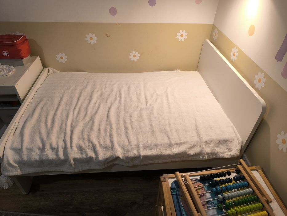 Łóżeczko dziecięce Ikea slakt rozsuwane 80x200