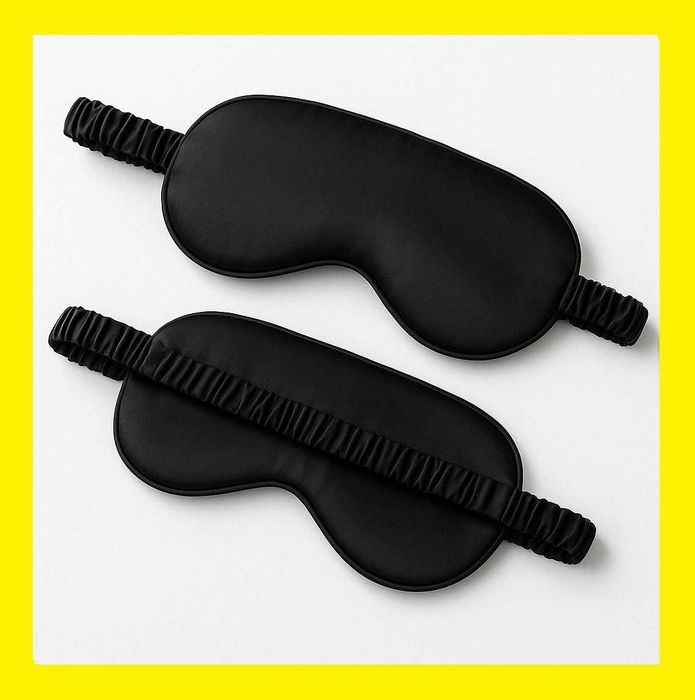 НАЙКРАЩА ПРОПОЗИЦІЯ!  Маска для сну тканинна: чорна, синя...