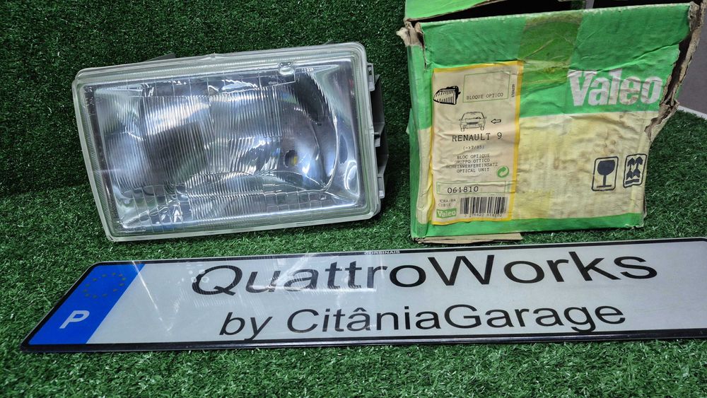Otica Farol Esquerdo Renault 9 Ate Julho 1985 Valeo 061810 NOVO