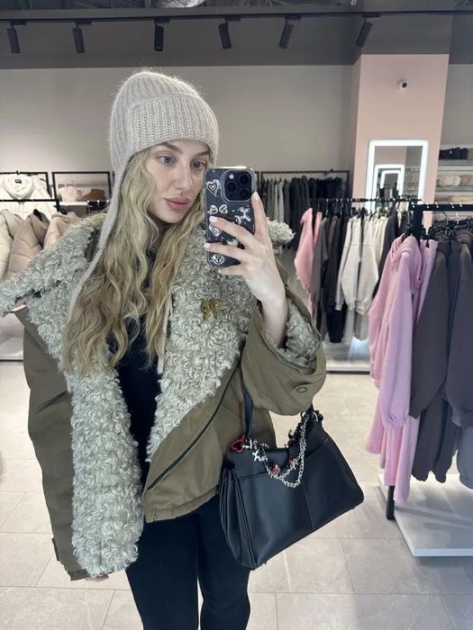 Пуховик зимова куртка bazhane ace