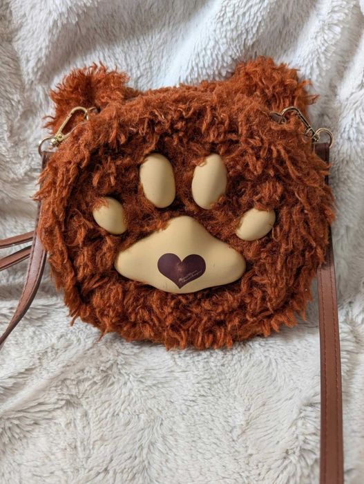 Pluszowa Torebka Miś Flower Knows Bacio Bouquet Łapka 3D