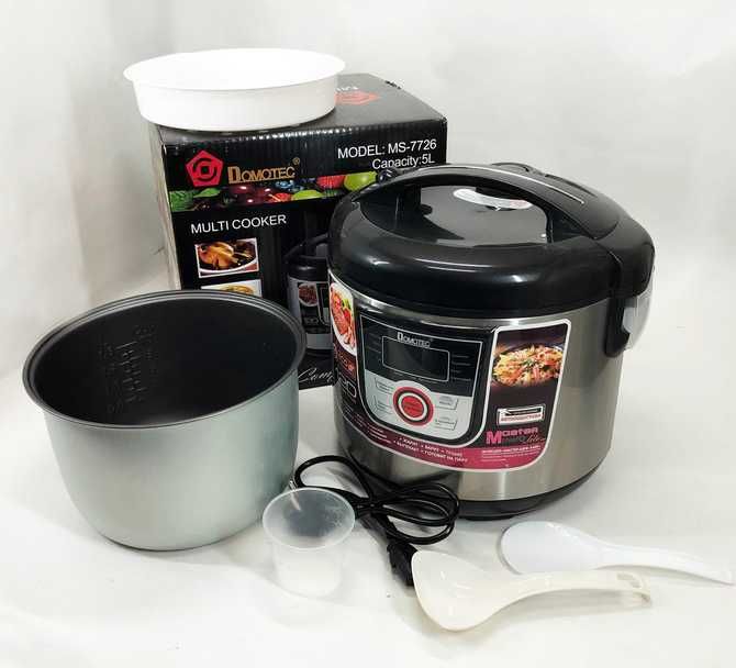 Мультиварка 5л.  1500 ват  12 программ, пароварка рисоварка. Нова