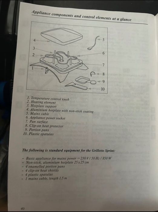 Grelhador e Raclette