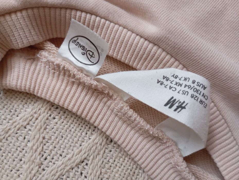 H&M 7-8l nowa dresowa sukienka DISNEY z myszką Miki